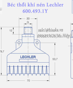đại lý đầu thổi khí Lechler chính hãng