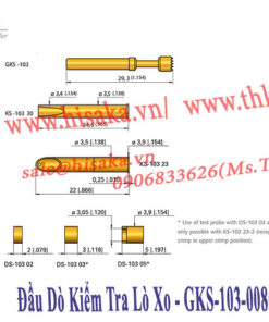 Đầu Dò Kiểm Tra Lò Xo - GKS-103-0086