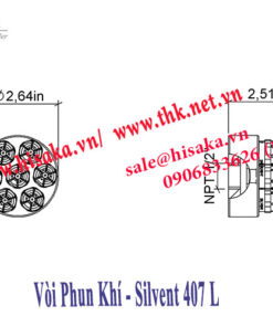 Vòi Phun Khí - Silvent 407 L