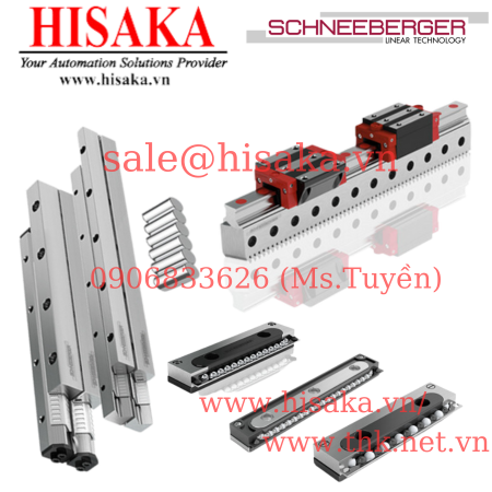 Thanh dẫn hướng con lăn tuyến tính SCHNEEBERGER