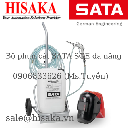 Bộ phun cát SATA SGE đa năng - SATA Việt Nam