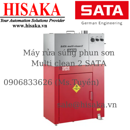 Máy rửa súng phun sơn Multi clean 2 SATA