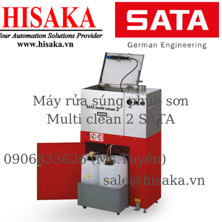 Máy rửa súng phun sơn Multi clean 2 SATA