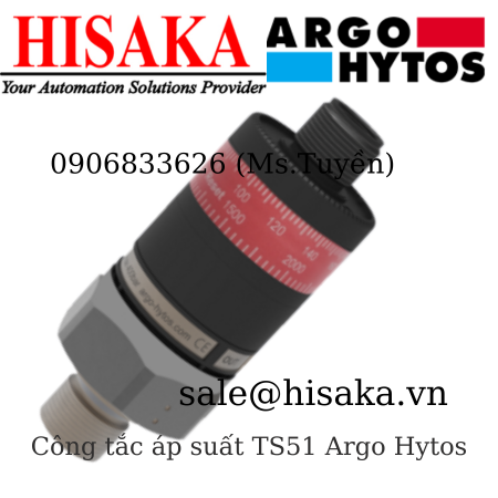 Công tắc áp suất TS51 Argo Hytos