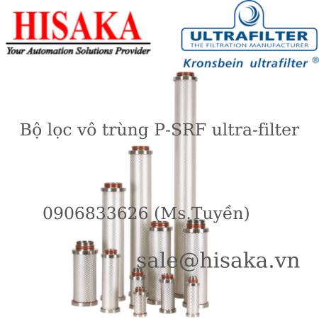 Bộ lọc vô trùng P-SRF ultra-filter
