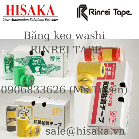 Băng keo washi RINREI TAPE
