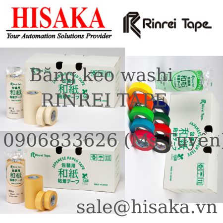 Băng keo washi RINREI TAPE