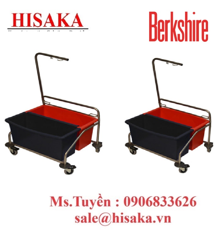 Xe đẩy lau nhà có xô Berkshire BCRMOPCART1