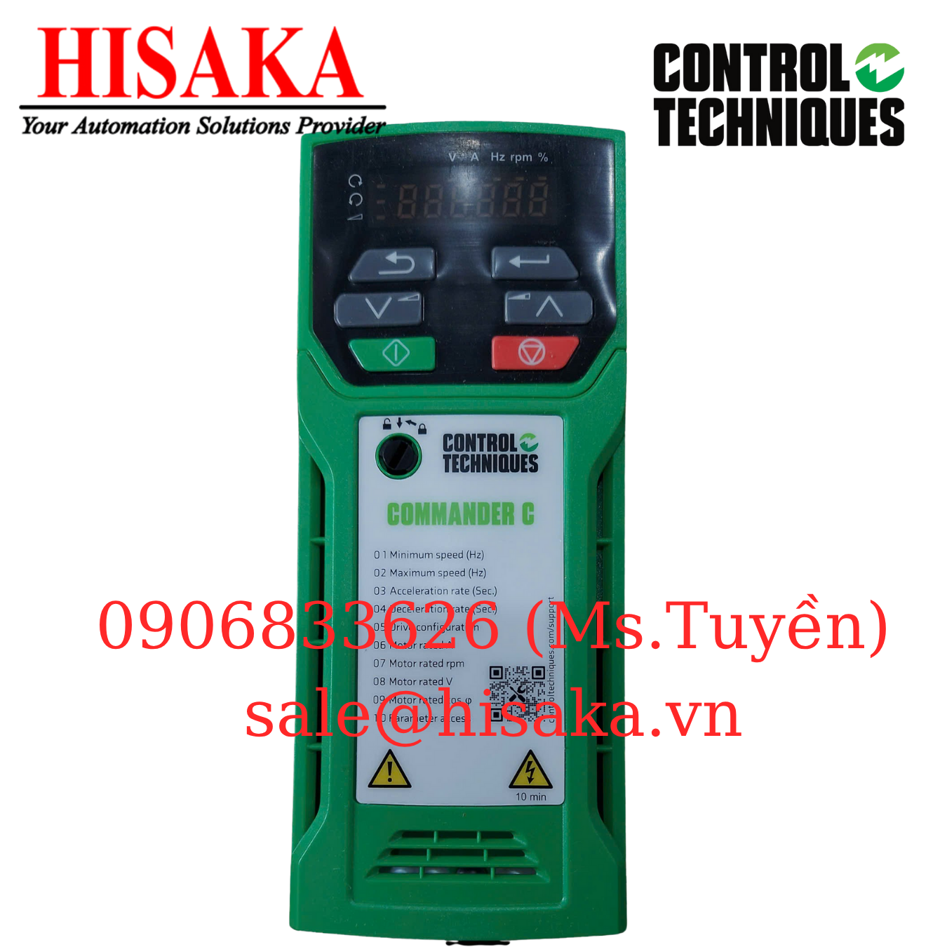 Biến tần control techniques C300-02400041A - Ảnh 2