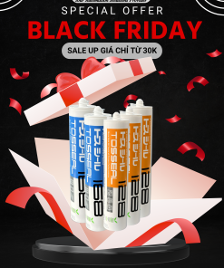 Siêu sale Black Friday silicone Tosseal 128 & 168 giá chỉ từ 30