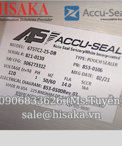 Máy hàn miệng túi 675TC2-25-DB Accu-seal