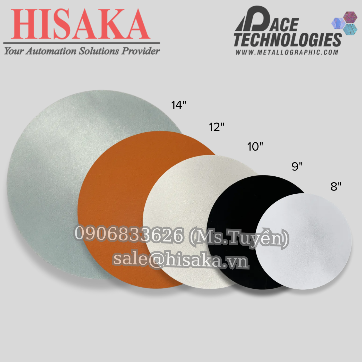 Miếng đệm đánh bóng MP-9008 Metallographic