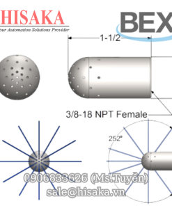 Vòi phun vệ sinh SN4922 BEX - Clean in Place Nozzle