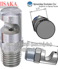Béc phun FloodJet 1/2K-SS60 Spraying Systems